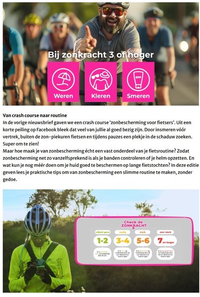 Fietsen is Leuk! Nieuwsbrief #2