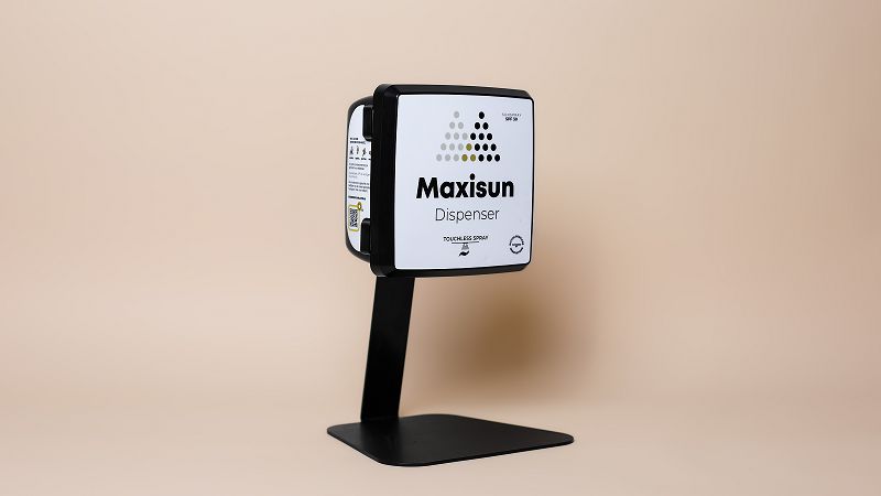 Zonnebrandcrme dispenser Maxisun