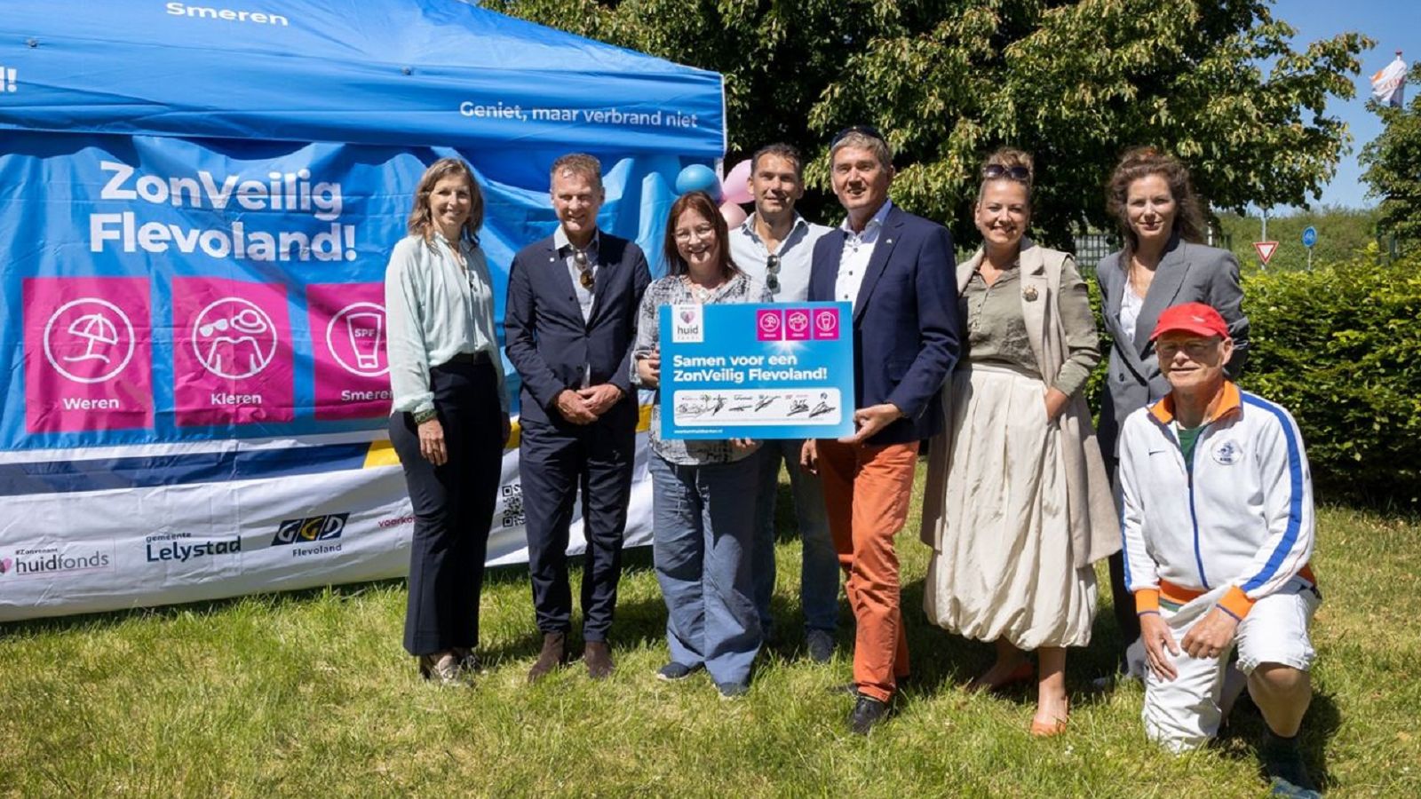 Start campagne Zonveilig Flevoland