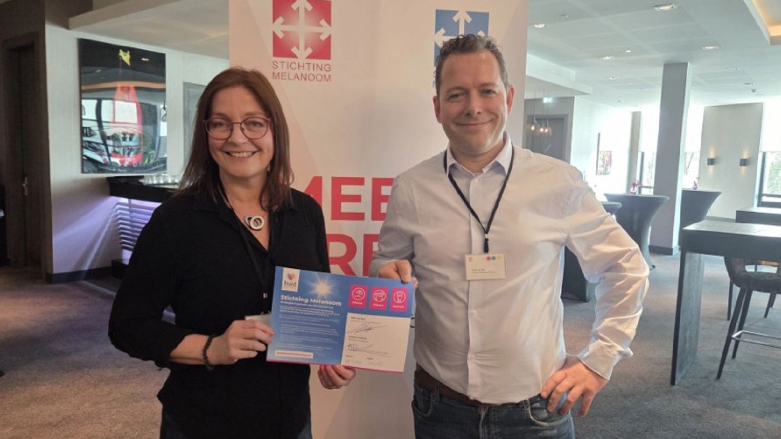 Stichting Melanoom tekent Zonvenant