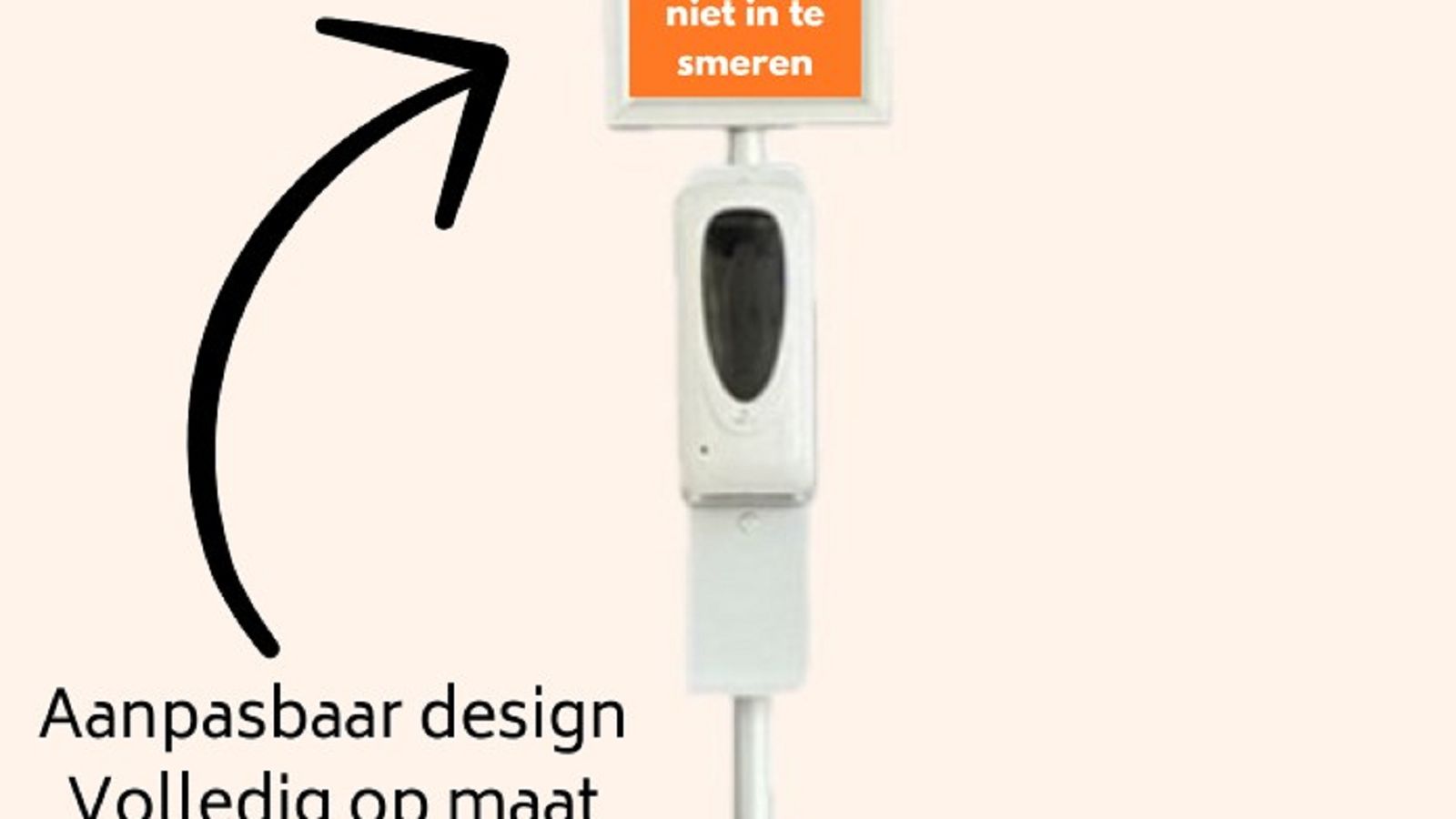 Zonnecrème dispenser Smeerkees