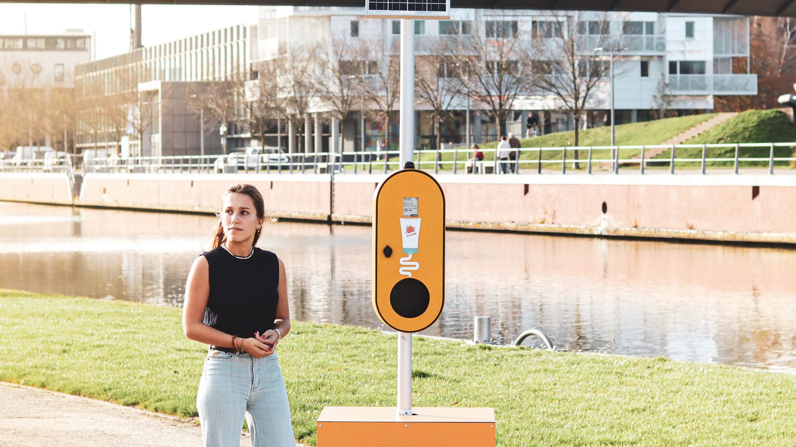 Zonnebrandpaal Sundo