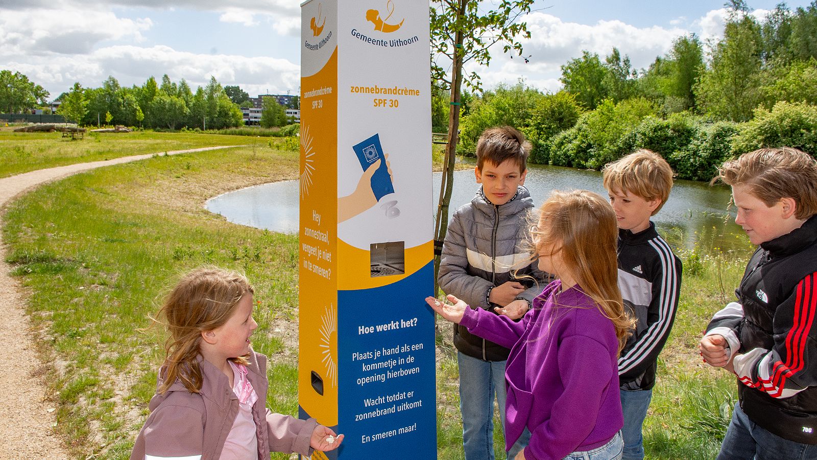 Zonnebrandpaal Smeerkees