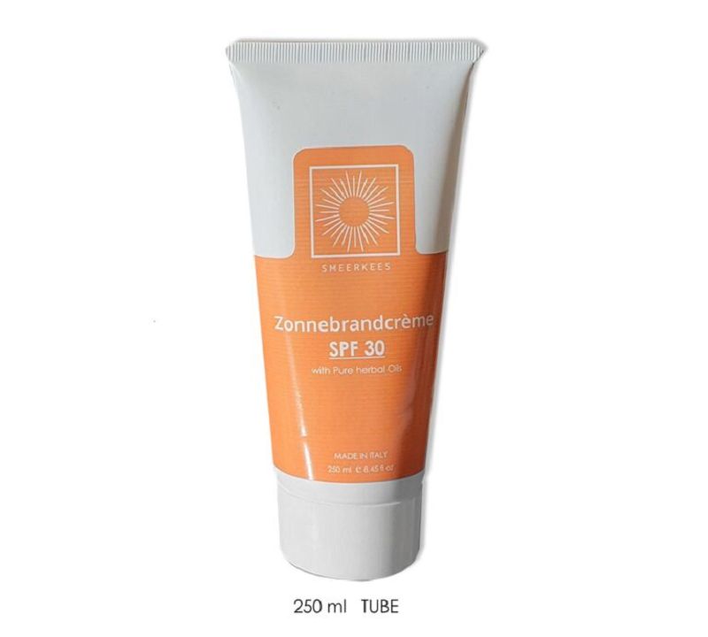 Zonnebrandcrme tubes Smeerkees