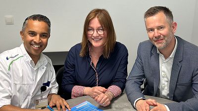 HagaZiekenhuis Huidkliniek tekent het Zonvenant