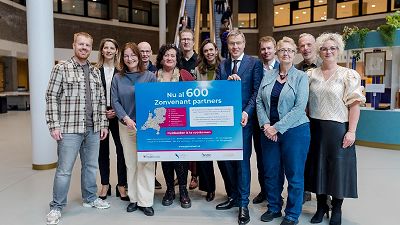 NOC*NSF is 600e organisatie die Zonvenant ondertekent ter preventie van huidkanker.